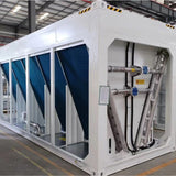 Surface cooler for environmental protection and emission reduction